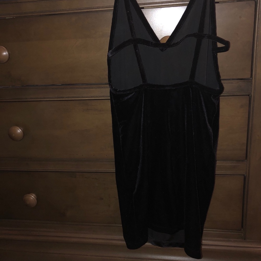 Black Really Soft Material Dress - image 1